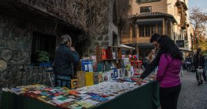 The main Street in Lastarria