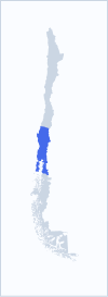 Sur: Bosques, Lagos y Volcanes Map