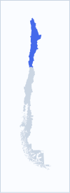 North: Atacama Desert and Altiplano Map