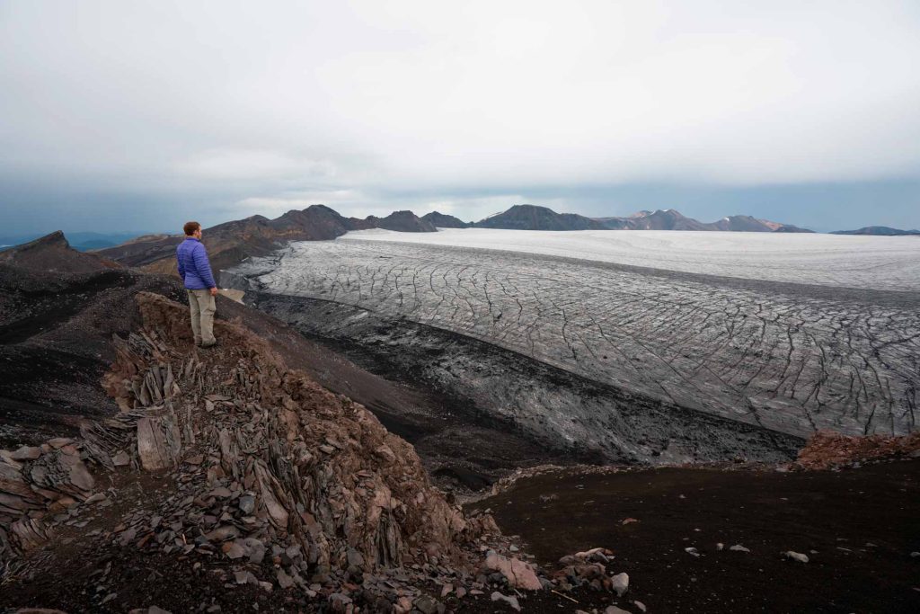 Snowy Sollipulli Mountains