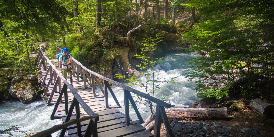 Hacia el Glaciar Los Perros