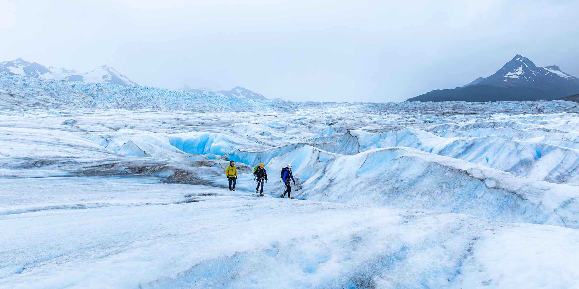 Navigation to the Grey Glacier