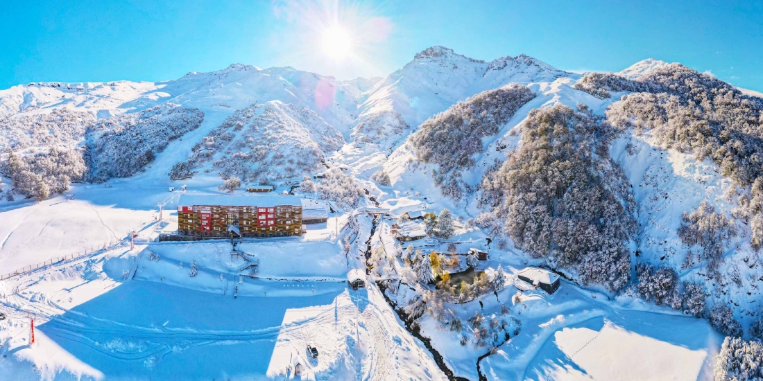 Snow adventure in Nevados de Chillán 