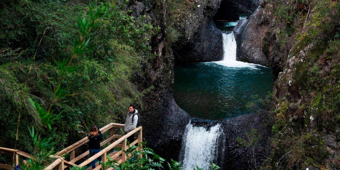 Adventure among waterfalls and trails